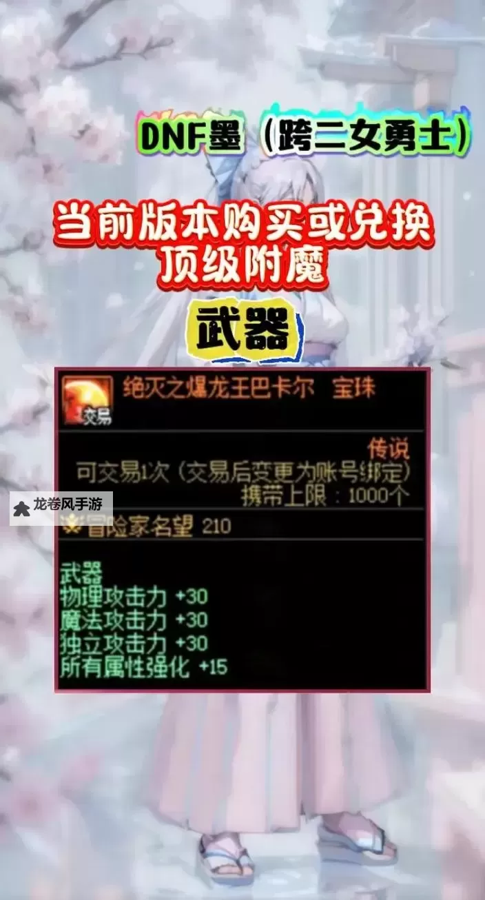 《全面解析DNF腰带附魔宝珠对提升智力的效果与技巧》图2