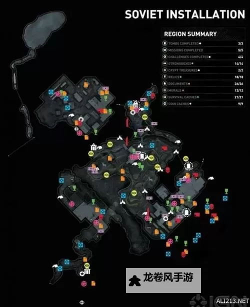 邪恶溪谷:21个文献地图显示的深度揭秘图1