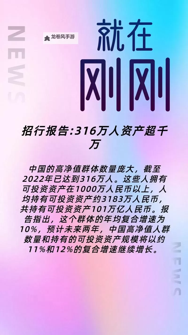 招行报告:316万人资产超千万,显示财富集中趋势图1