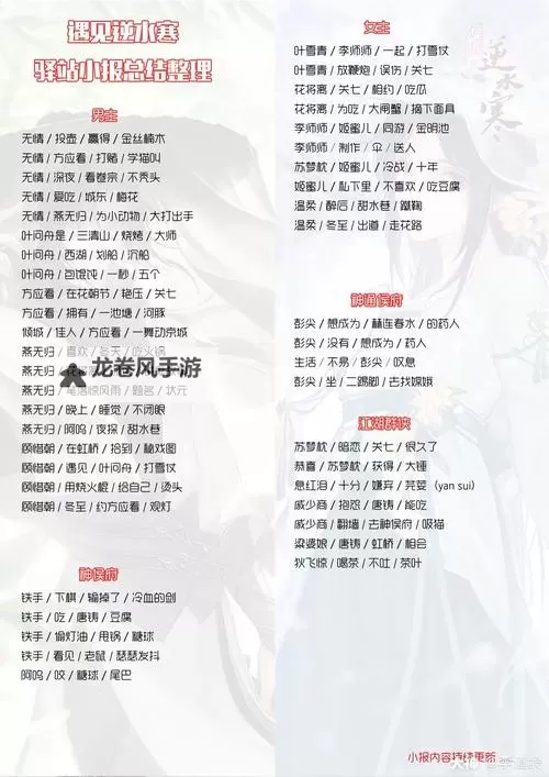 遇见逆水寒小报：探索江湖的精彩瞬间与最新动态图1