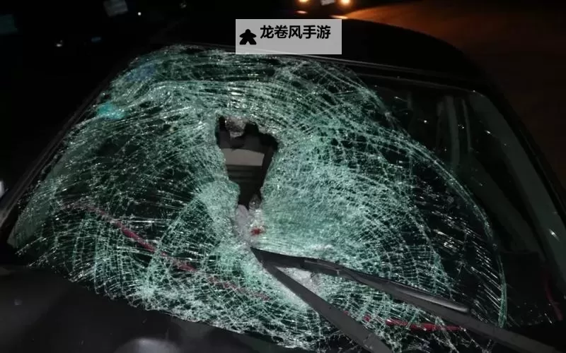 张警官意外撞碎玻璃,现场一幕令人震惊图1