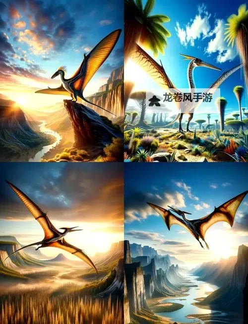 揭秘远古巨兽:阿兹特克翼龙的神秘世界图1