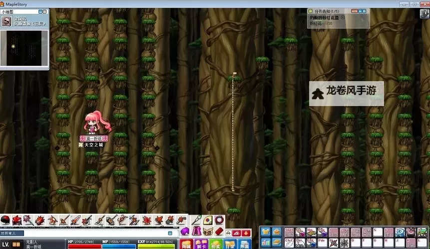 探索未知的奇迹:冒险岛林中之城圣殿入口指南图1