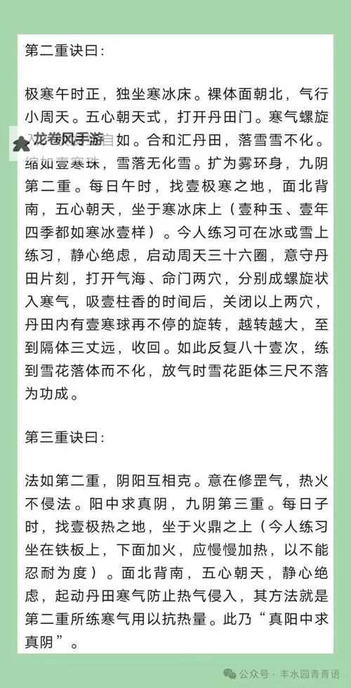 古墓派九阴真经有哪些武功详解与秘诀揭秘图2