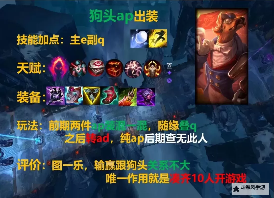 AP狗头怎么出装:最佳阵容搭配与详细攻略图2