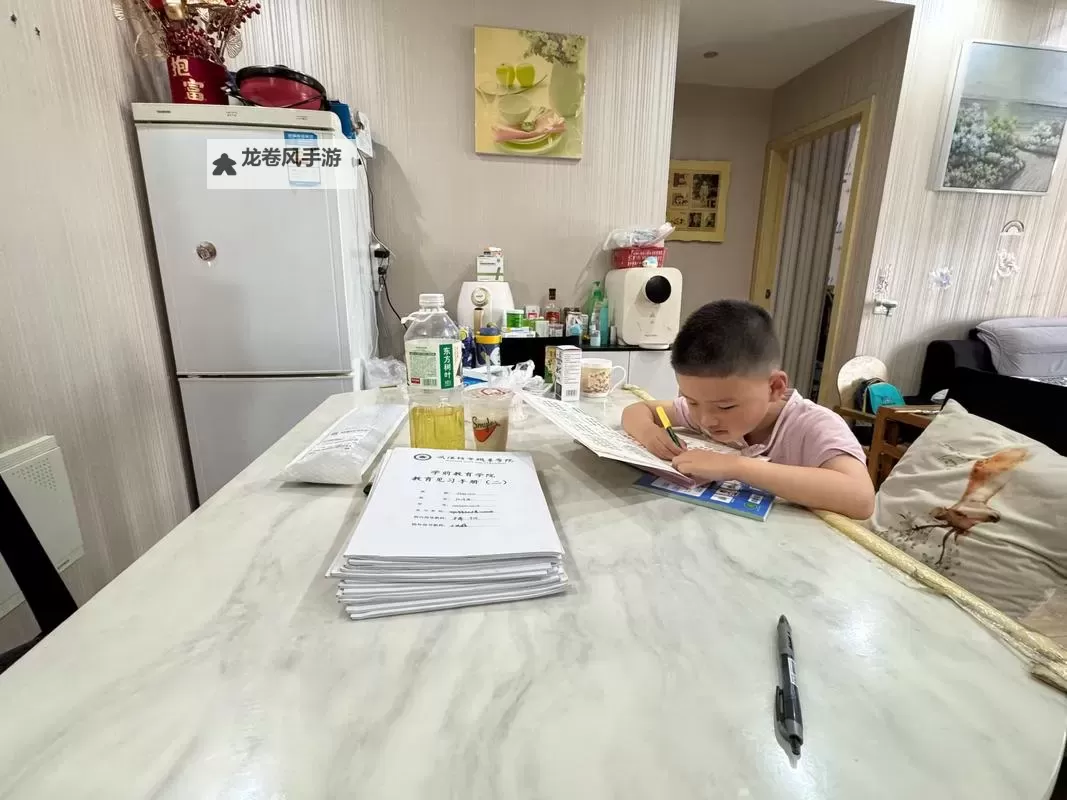 在做作业时爸爸在玩我:成长路上的情感博弈图1