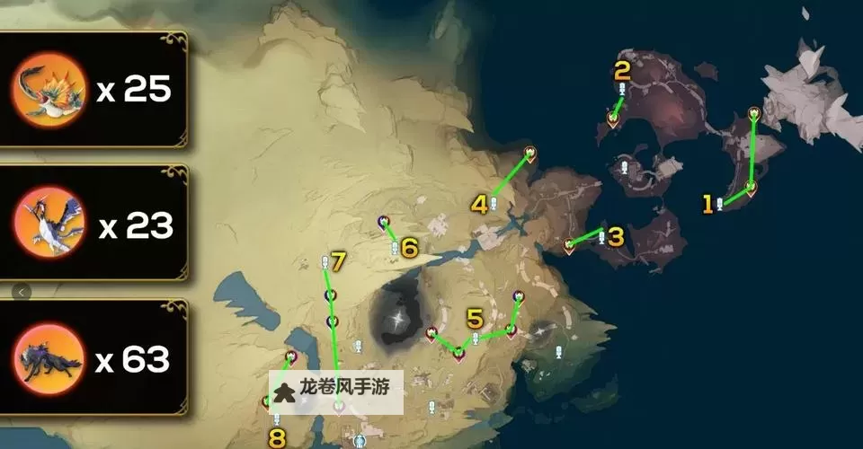 《鸣潮》振铎乐师声骸刷取路线分享图1