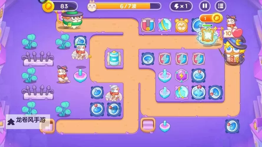 保卫萝卜4阿波与魔法宝藏第74关怎么过?  保卫萝卜4阿波与魔法宝藏第74关攻略!图1